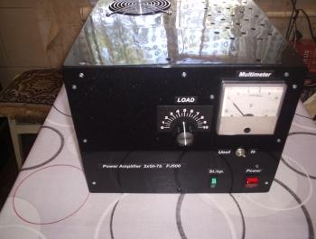 Dual GU-7B Tube Amplifier for 50-54 MHz (6-Meter Band)