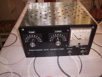 GU-7B Tube Amplifier for 144-146 MHz (2-Meter Band)