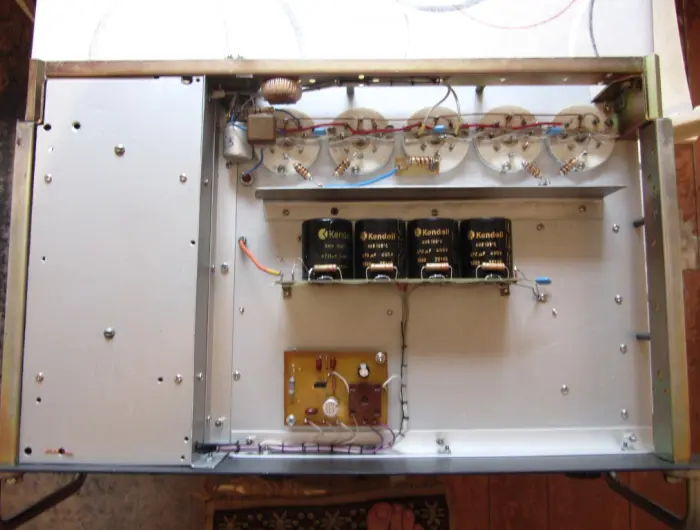 500W HF Power Amplifier (5x GU-50)