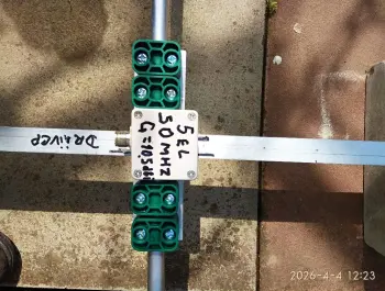 High-Gain 50 MHz 5-Element Yagi Antenna