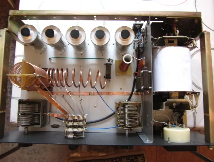 500W HF Power Amplifier (5x GU-50)