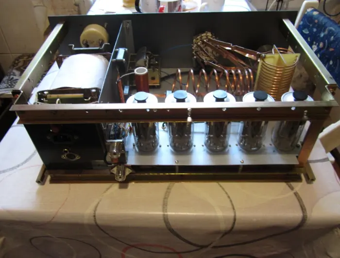 500W HF Power Amplifier (5x GU-50)