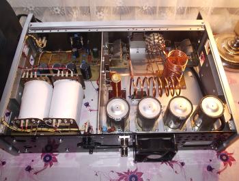 Four GU-50 tubes power amplifier