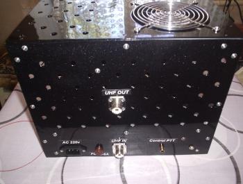 Dual GU-7B Tube Amplifier for 50-54 MHz (6-Meter Band)
